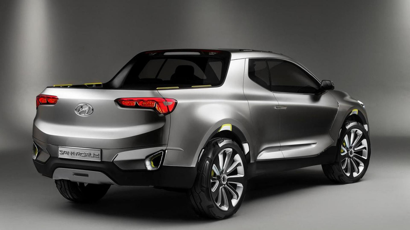 Illustration for article titled Hyundai says the Santa Cruz truck is coming in 2021